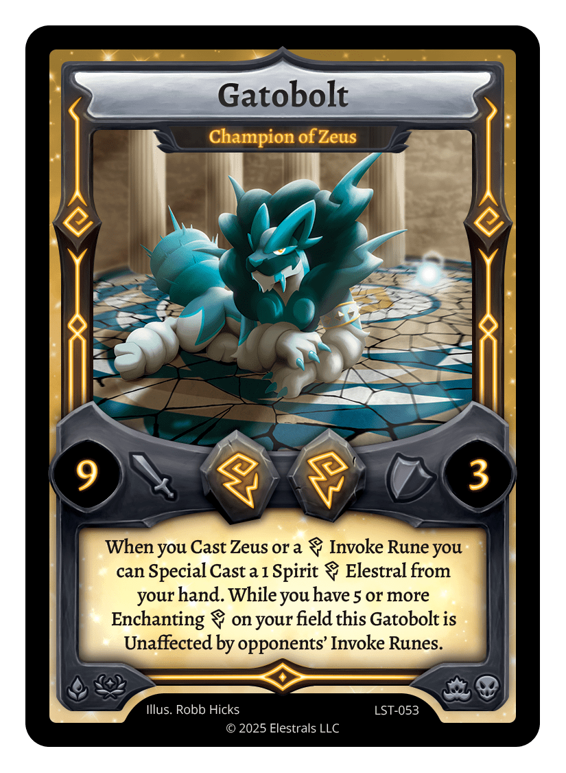 Gatobolt - Champion of Zeus - LST-053